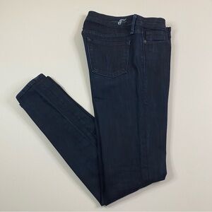 Earnest Sewn Skinny Jeans Women's 28x31 Dark Wash‎ Denim Mid Rise Casual